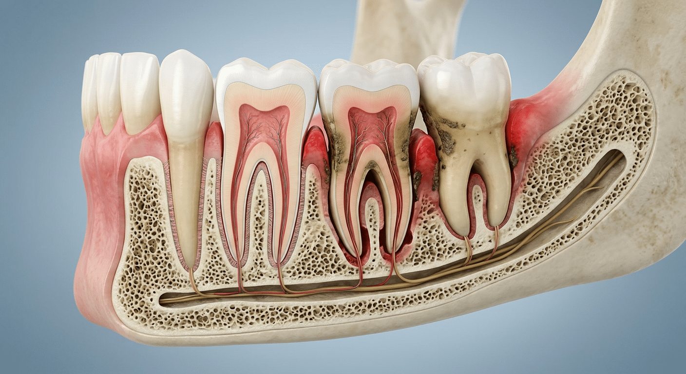 Parodontitis oder Zahnverlust